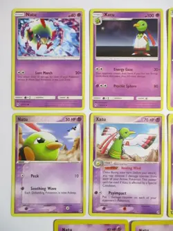 Natu & Xatu 11 Pokemon Card Lot Various Sets - Image 2