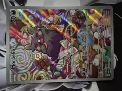 (a) Morpeko - Illustration Rare Paradox Rift 206/182 IR Pokemon Card NM-MT - Image 3
