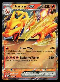 Charizard ex 161 Holo Scarlet & Violet Promo Pokemon Card - Image 1