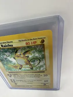 Raichu Holo Rare Vintage 014/102 Base Set Holo Unlimited Pokemon Card Wotc Holo - Image 3