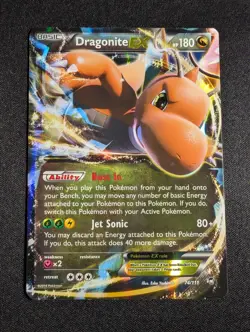 Pokemon Dragonite 74/111 Ultra Rare XY Furious Fists NM - Image 1