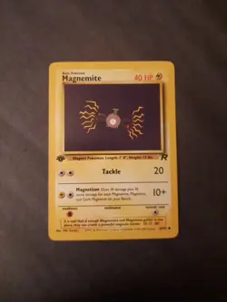 Pokemon Card Magnemite - 1st Edition Team Rocket #60/82 - Image 4