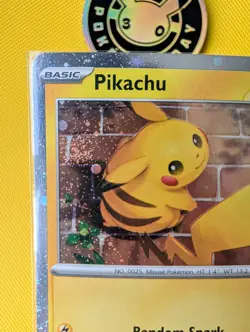 Pikachu PROMO STAMPED 30TH ANNIVERSARY 2026 POKEMON DAY + COIN Cosmos 051/162 - Image 2