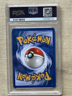 Pokemon TCG Ho-Oh Neo Revelation BBB PSA 8 Holo Rare NM Mint Small Swirl - Image 2