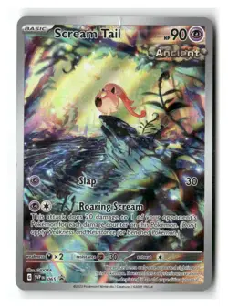 Scream Tail 065 Holofoil Promo Scarlet & Violet Promo Pokemon Damaged - Image 1