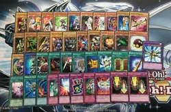 YUGIOH YAMI YUGI MUTO DUELIST KINGDOM DECK DARK MAGICIAN LUSTER **HOT** + Bonus - Image 1