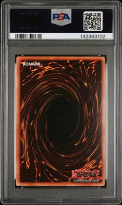 2003 YU-GI-OH! STARTER DECK: PEGASUS 1ST EDITION #040 GRACEFUL CHARITY PSA 9 - Image 2