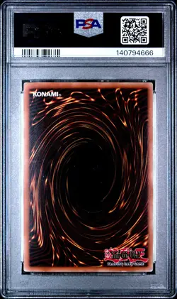 2005 YU-GI-OH! STRUCTURE DECK DRAGON'S ROAR RED-EYES DARKNESS DRAGON PSA 6 - Image 2