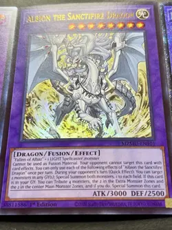 Albion The Sanctifire Dragon + Red-Eyes Dark Dragoon + Dragonlord | YuGiOh! - Image 4