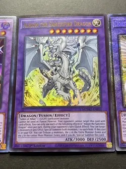 Albion The Sanctifire Dragon + Red-Eyes Dark Dragoon + Dragonlord | YuGiOh! - Image 5