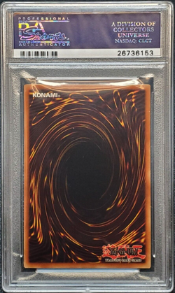 Fissure Yugioh 2002 LOB-057 Rare 1st Edition PSA 10 - Image 2