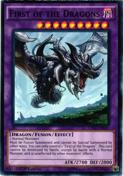 Yugioh First of the Dragons LDK2-ENK41 Common 1st Edition MP - Image 1