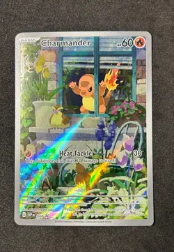 Charmander Obsidian Flames ETB Promo #SVP044 Pokemon Card TCG NEAR MINT - Image 1