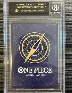ONE PIECE KING SR PAR 2022 Romance Dawn Japanese OP01-096 BLACK LABEL - Image 2