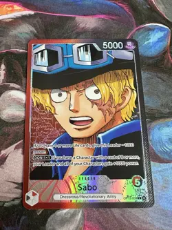 One Piece Sabo Op13-004 Alt Art Leader Carrying On His Will - Image 1