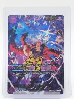 EUSTASS CAPTAIN KID 2026 ONE PIECE SPECIAL ALT ART RARE SP EB04-039 Q6626 - Image 1