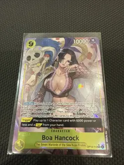 Boa Hancock (Alt Art) OP14-112 SR The Azure Sea’s Seven English One Piece TCG - Image 1