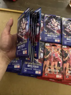 One Piece Heroine x10 + Azura Sea Seven x30 Sleeved Booster Packs Lot English - Image 2