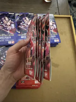 One Piece Heroine x10 + Azura Sea Seven x30 Sleeved Booster Packs Lot English - Image 3