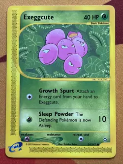 Pokemon Card - Exeggcute - E-Reader - Common (76/147) Aquapolis NM - Image 1
