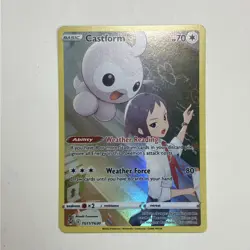 Castform TG11/TG30 Lost Origin Trainer Gallery Ultra Rare Pokemon Card - Image 1