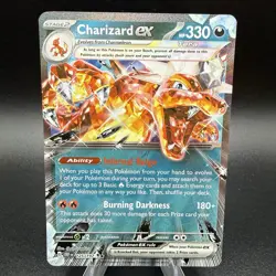 Charizard ex 125/197 SV03: Obsidian Flames Pokemon TCG Card MINT Condition - Image 1