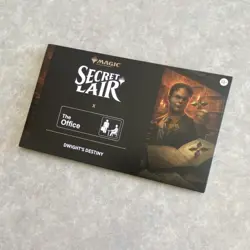 Magic: The Gathering Secret Lair x The Office Dwight's Destiny 6 Cards - Image 1
