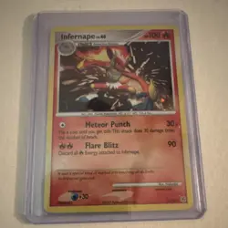 Pokemon TCG Infernape Diamond & Pearl 5/130 Holo Rare 100HP English Card - Image 1