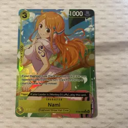 Nami ST29-008 Full Art Parallel Starter Deck Promo One Piece Card English - Image 1