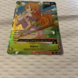 Nami ST29-008 Full Art Parallel Starter Deck Promo One Piece Card English - Image 2