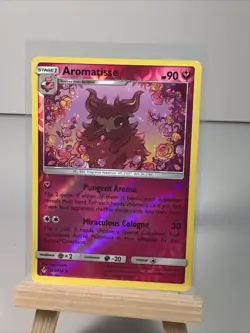 Pokemon Card Aromatisse 142/214 Unbroken Bonds Reverse Holo Rare - Image 2