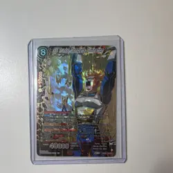 Dragon Ball Super SS Trunks Complete Elimination Secret Rare Holo Battle Card - Image 1