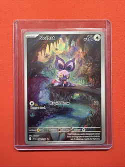 Pokemon Cards Noibat 169/159 Journey Together Illustration Rare NM - Image 1