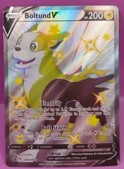 Boltund V SWSH085 Sword & Shield Promo Pokemon Card - Image 1