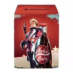Ultra Pro Fallout Nuka Cola Pinup Alcove Flip Card Deck Box Magic The Gathering - Image 1