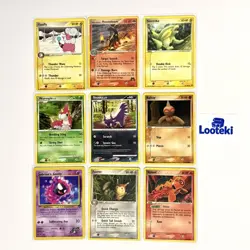 Old Pokemon Card Lot (9 Cards) Vintage Cards - Image 1