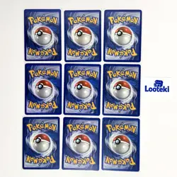 Old Pokemon Card Lot (9 Cards) Vintage Cards - Image 2