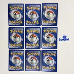 Old Pokemon Card Lot (9 Cards) Vintage Cards - Image 2