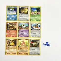 Old Pokemon Card Lot (9 Cards) Vintage Cards - Image 1