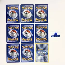 Old Pokemon Card Lot (9 Cards) Vintage Cards - Image 2