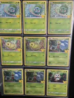 Pokemon McDonald's 25th Anniversary Near Complete Set Holo + NonHolo 40 Cards - Image 1