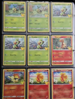 Pokemon McDonald's 25th Anniversary Near Complete Set Holo + NonHolo 40 Cards - Image 2
