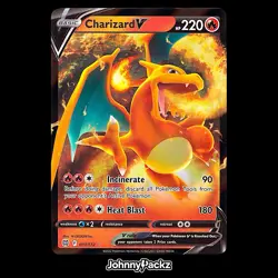Charizard V 017/172 - 2022 Brilliant Stars Ultra Rare Holo - Pokemon Card NM - Image 1