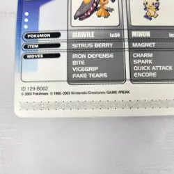 Lady Astrid Pokemon Battle E-Reader Card 2003 Sapphire - Image 4