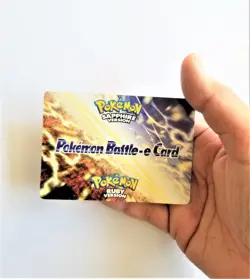 Lady Astrid Pokemon Battle e-Card Sapphire Version - Ruby Version ID 129-B002 - Image 3