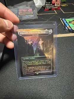 MTG - LTC - Argonath, Pillars of the Kings - The Ozolith #0351 - Near Mint Foil - Image 1