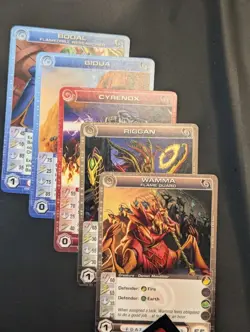 Chaotic Fire And Stone Promo Card Lot Of 10x Single Cards Pack Fresh - Image 1