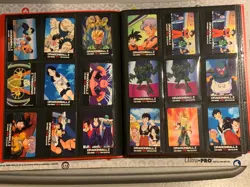 B24 DBZ DRAGON BALL Z CARDS BINDER COLLECTION LOT OLD MULTIPLE SETS MOST VG-NM - Image 2