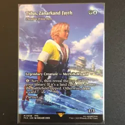 Tidus, Zanarkand Fayth Legendary Creature Partner FFX MTG Final Fantasy - Image 1