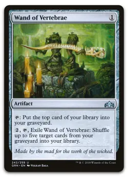 Wand of Vertebrae #242 (NM) Guilds of Ravnica GRN Magic MTG - Image 1